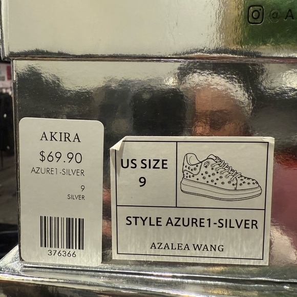 Akira Silver Women's Shoes - Picture 4 of 5